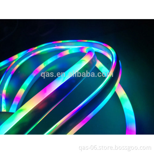 Rgb emitting color and ip68 ip rating neon light 2835 220v
